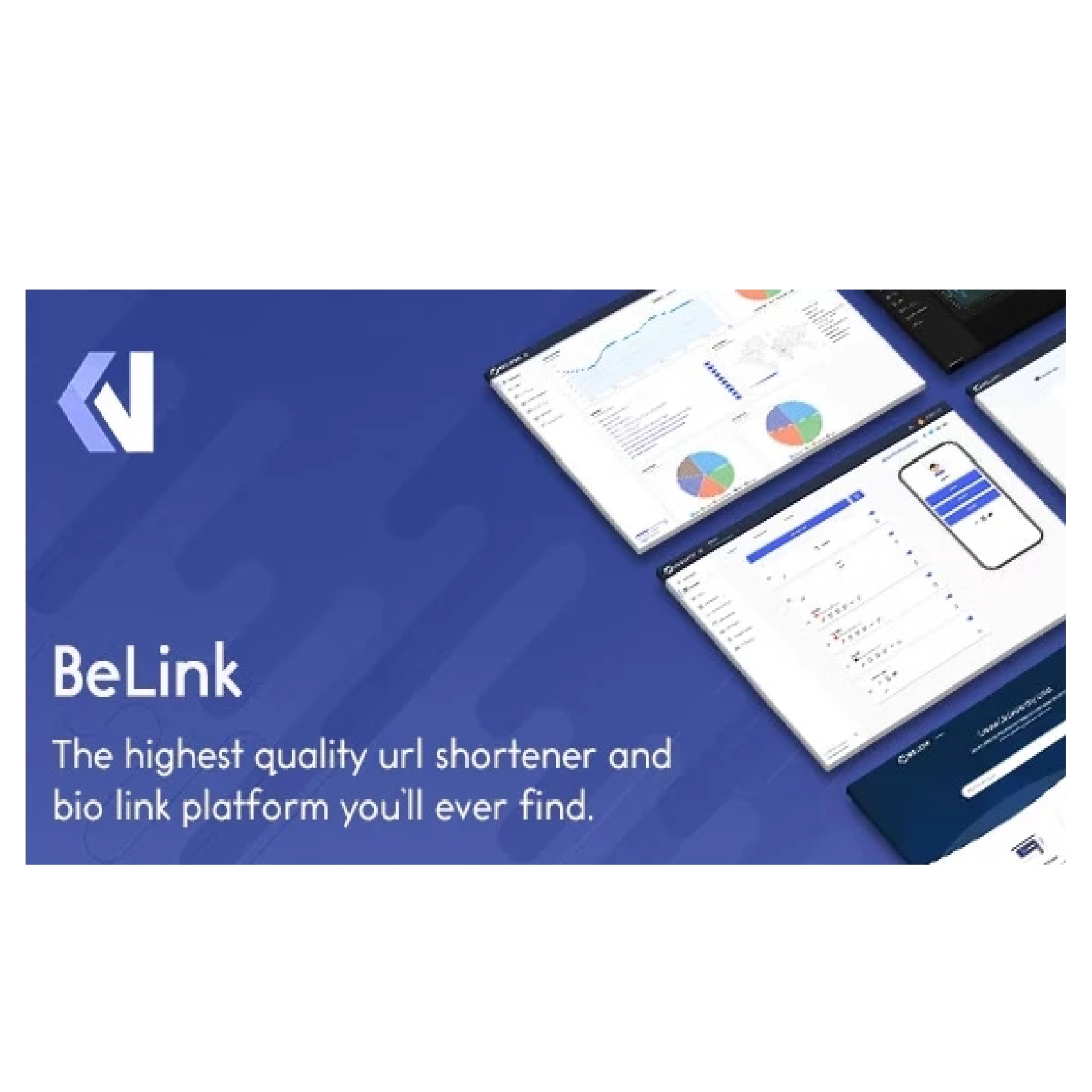 BeLink - 生物链接和 URL 缩短平台